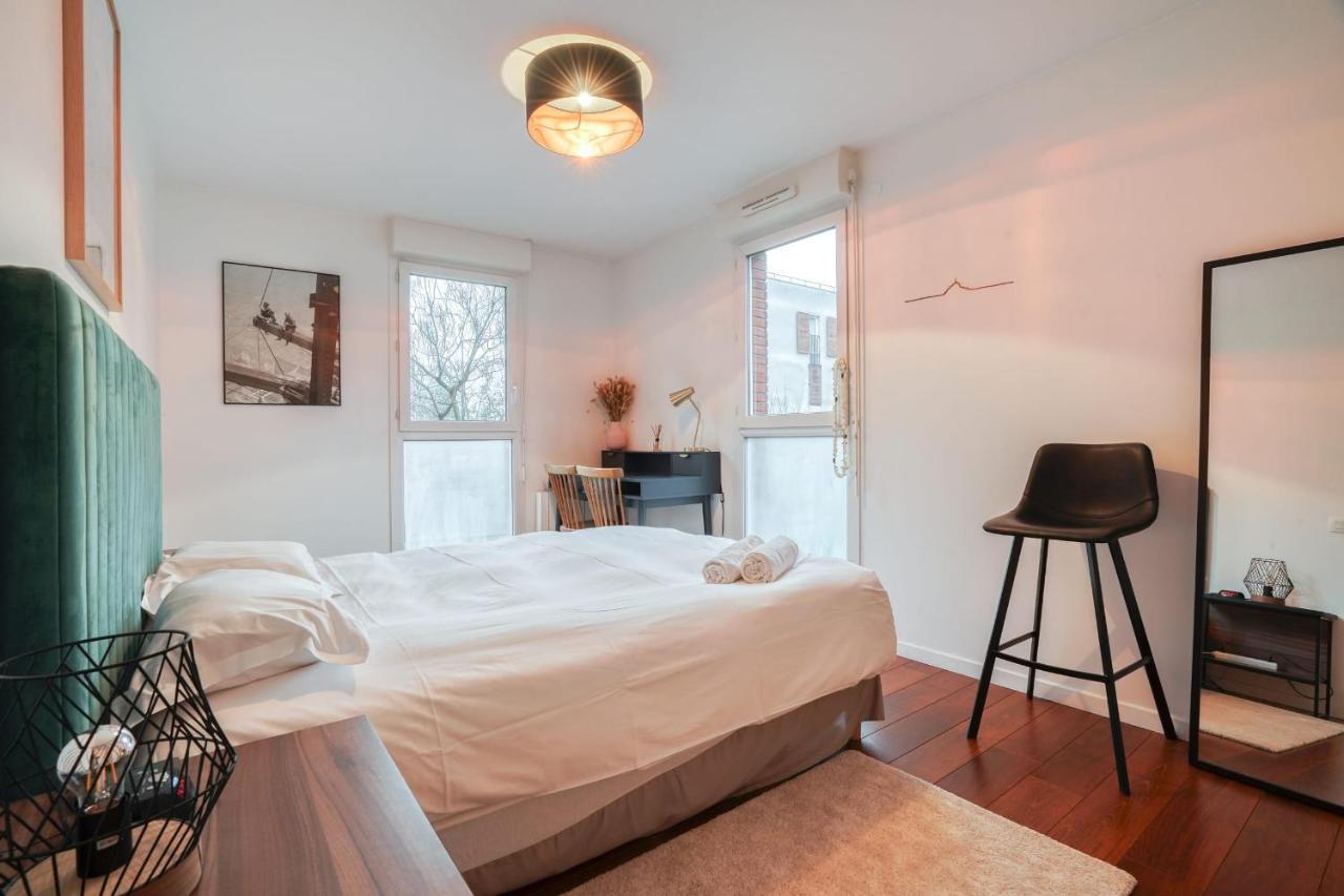 Magnifique Appart Stade De France Gare Terasse Paris 6 Pers Apartment Saint-Denis  Exterior photo